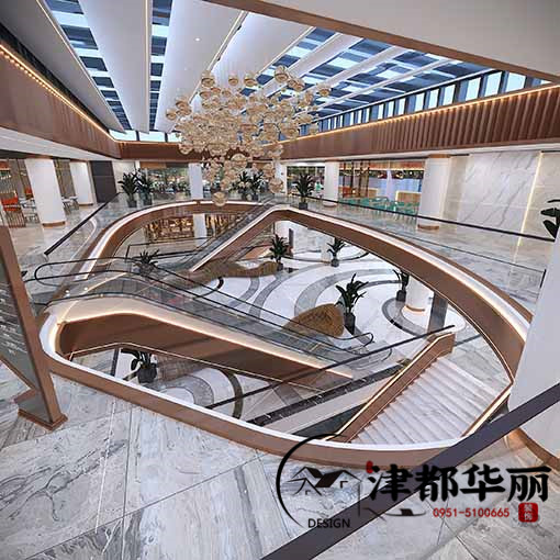 中宁火车站商业综合体装修设计_nxjdhl,中宁办公设计公司_CY