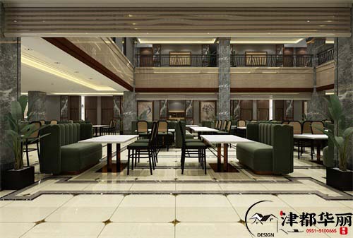 中宁穆澜阁餐厅设计方案鉴赏|简约的设计风格也可以诠释不同的空间品位