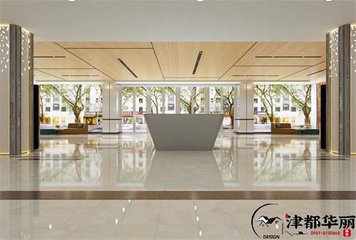 中宁银川华益商场大厅装修设计方案|打造优质的服务型空间