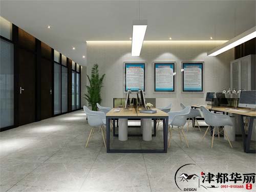 中宁亚泰物流办公设计方案鉴赏|不同风格的表现，使空间更具有特色