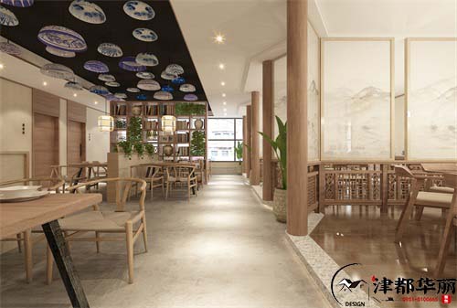 中宁颐福源餐厅设计方案鉴赏|中宁餐厅设计装修公司推荐 
