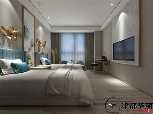 中宁富宸酒店设计方案鉴赏|中宁酒店设计装修公司推荐 