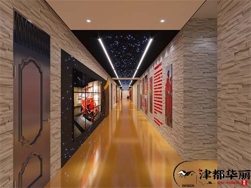 中宁校园消防展厅设计方案|宁静严肃，学以致用