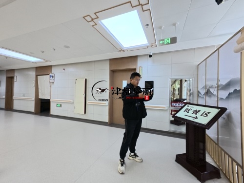 中宁臻预中医馆设计装修改造现场沟通|中宁设计装修公司