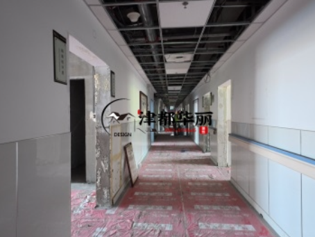 中宁装修公司|中宁悦动办公室改造设计装修中期施工进度