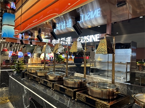 中宁自助餐厅装修设计项目|津都华丽设计