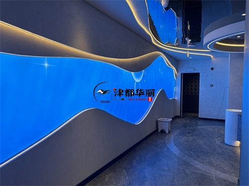 中宁自助餐厅装修设计项目|津都华丽设计