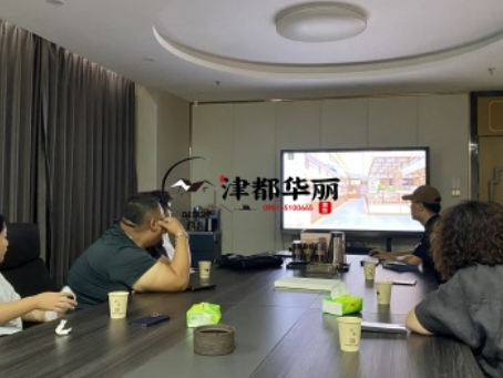 中宁工装公司推荐|中宁民耀餐厅工装设计方案确定沟通