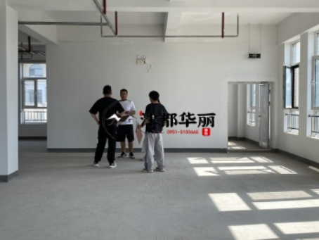 中宁装修公司|中宁朗説台球厅装修设计及消防设计现场勘查