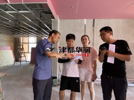 中宁装修公司|中宁天岳幼儿园装修设计前期施工交底工作