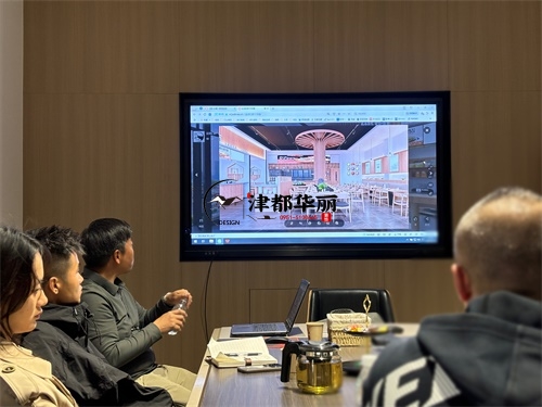 中宁餐厅装修设计项目|津都华丽设计