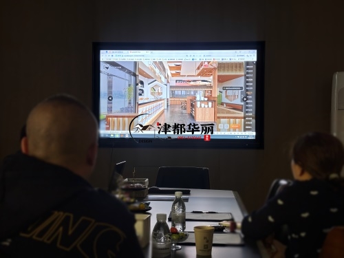 中宁餐厅装修设计项目|津都华丽设计