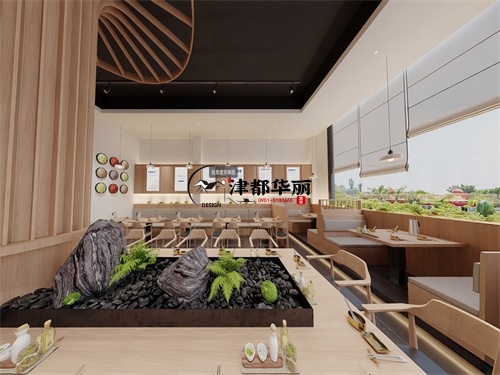 中宁餐厅装修设计项目|津都华丽设计